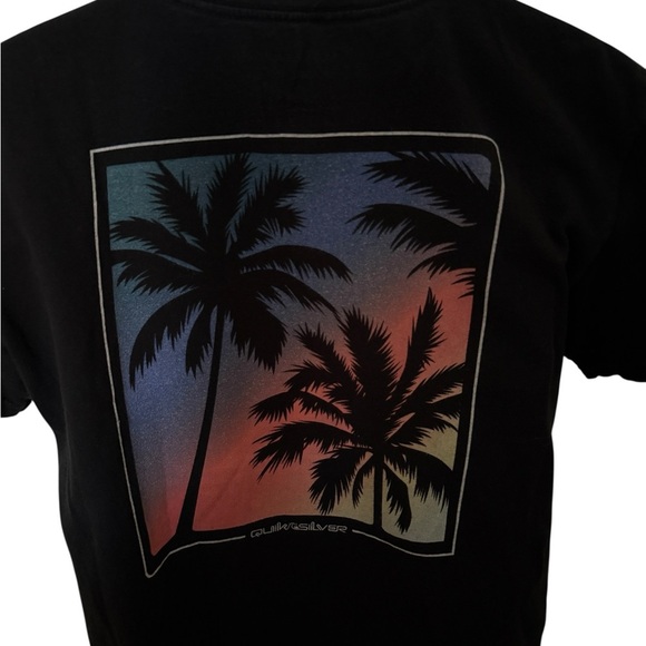 QUIKSILVER Sunrise Sunset Surf Tee Shirt Men M Medium - Picture 4 of 6